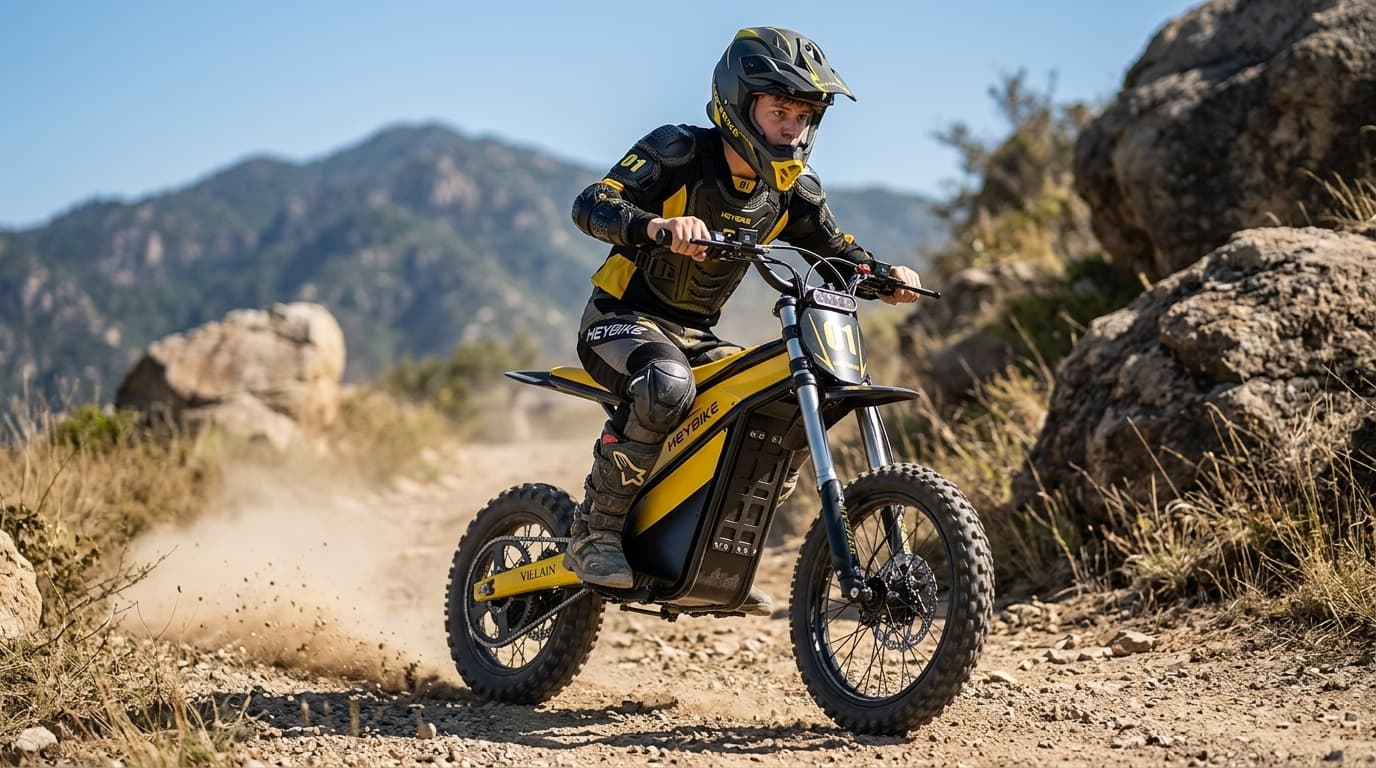 Heybike Villain electric dirt bike mods and upgrades
